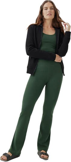 Organic Cotton Brushed Fleece Zip Hoodie