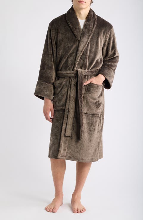Plush Heathered Robe