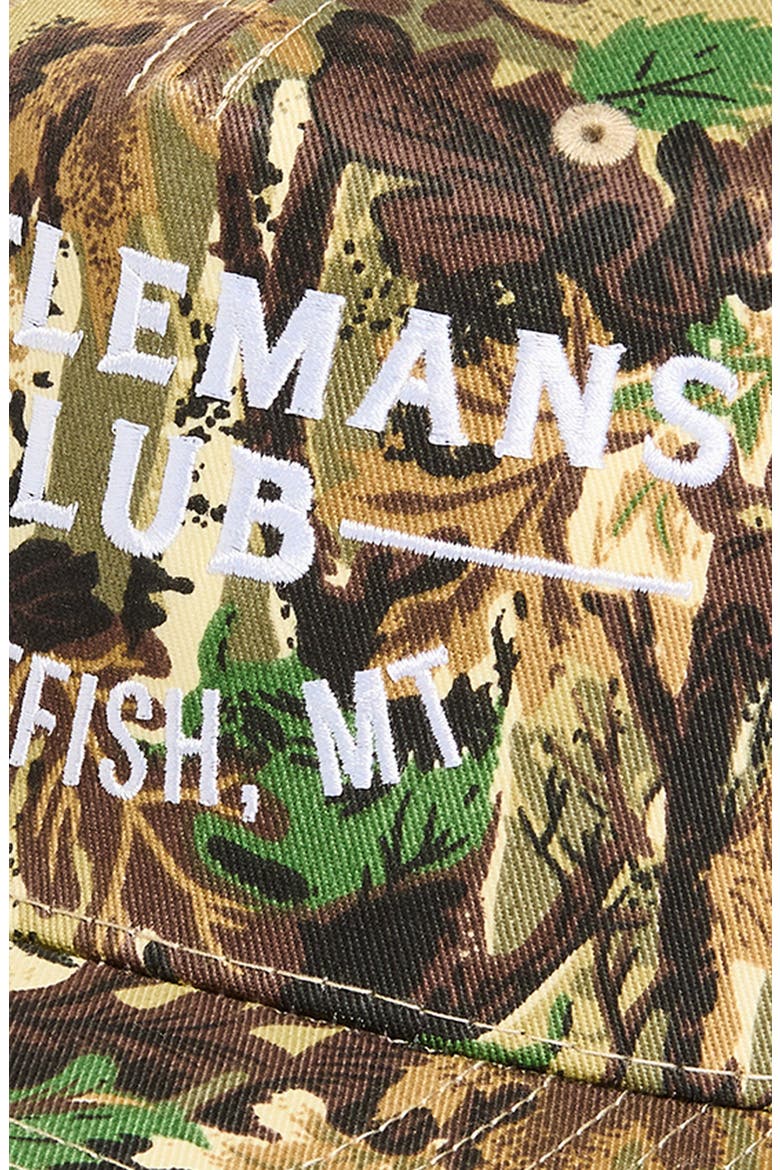 Cattlemans Club Snapback Cap, Alternate, color, CAMO