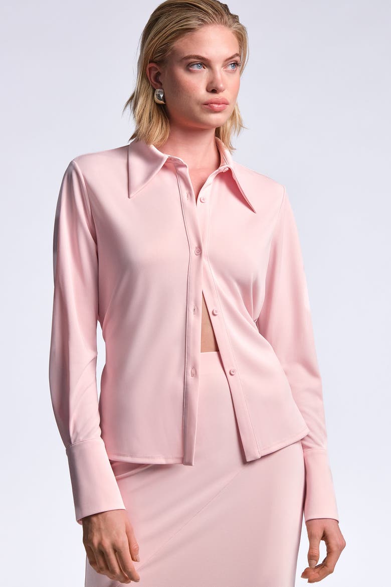 Faye Shirt, Alternate, color, Quartz Pink