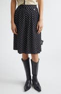 Undercover Polka Dot Wide Leg Shorts
