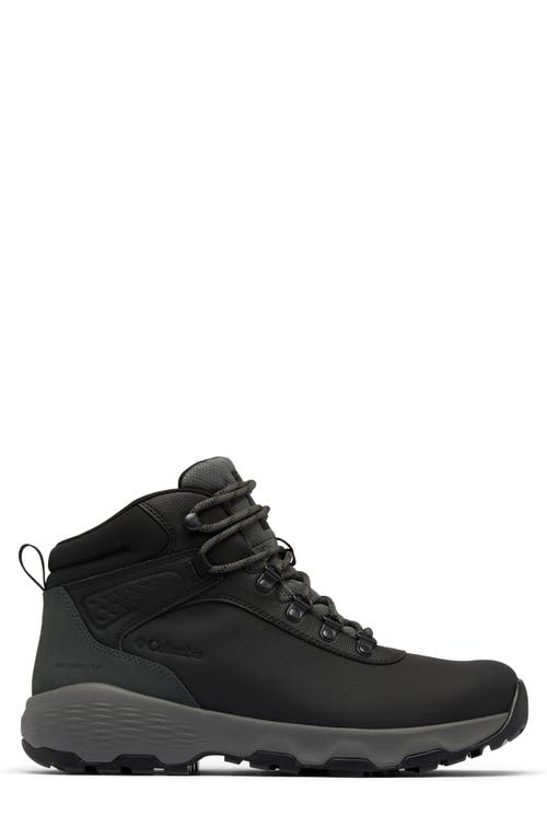 Columbia Newton Wander™ Ltr Waterproof Hiking Boot In Black/grill