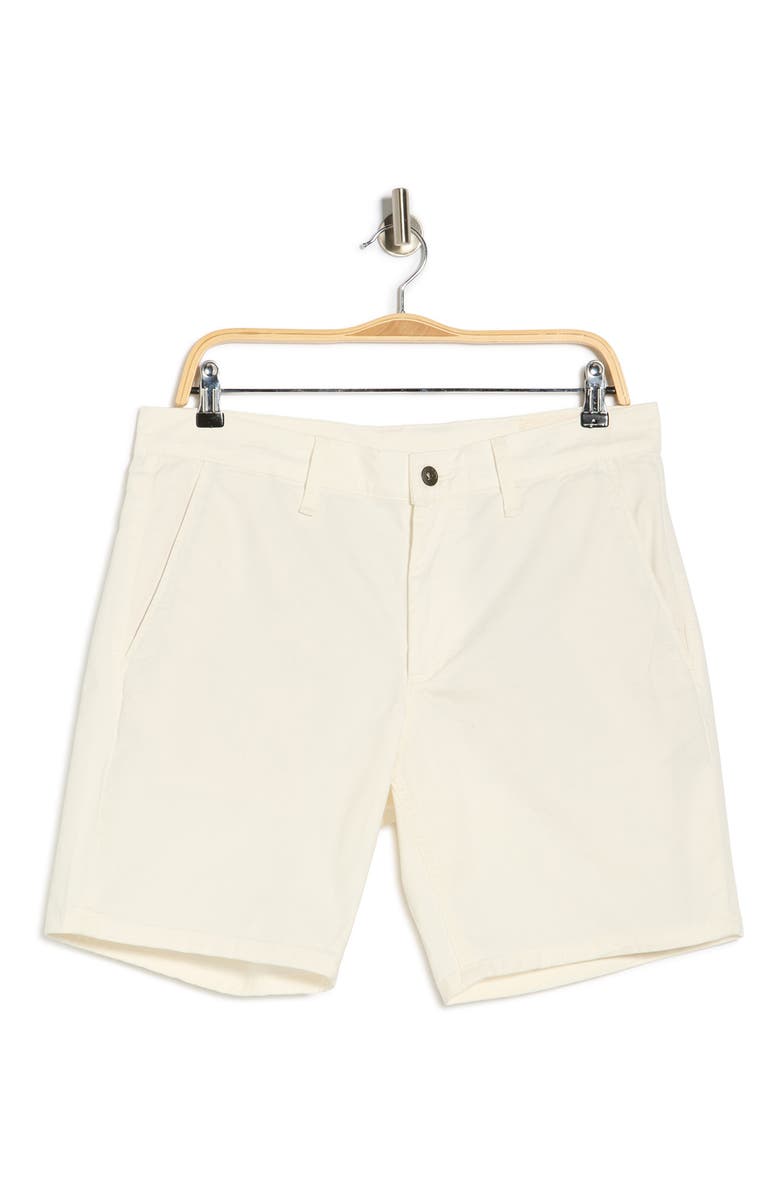 rag & bone Standard Chino Shorts, Main, color, Cream