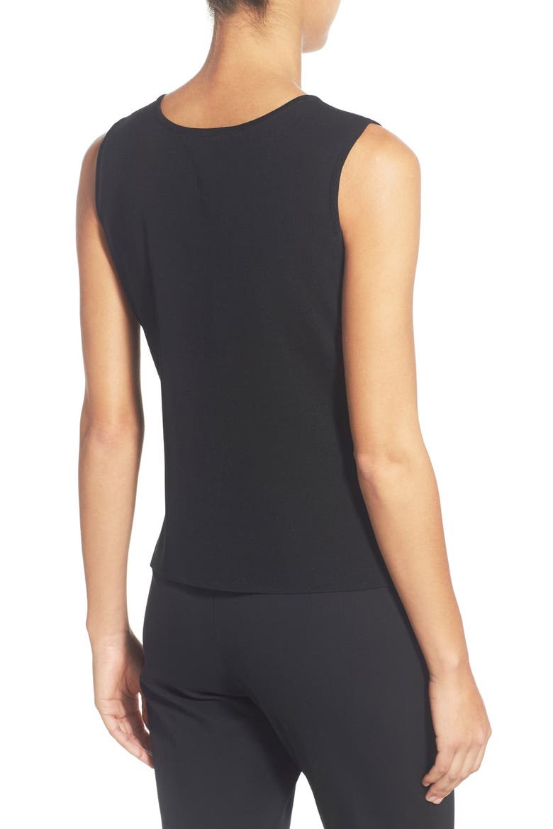 Scoop Neck Tank, Alternate, color, BLACK