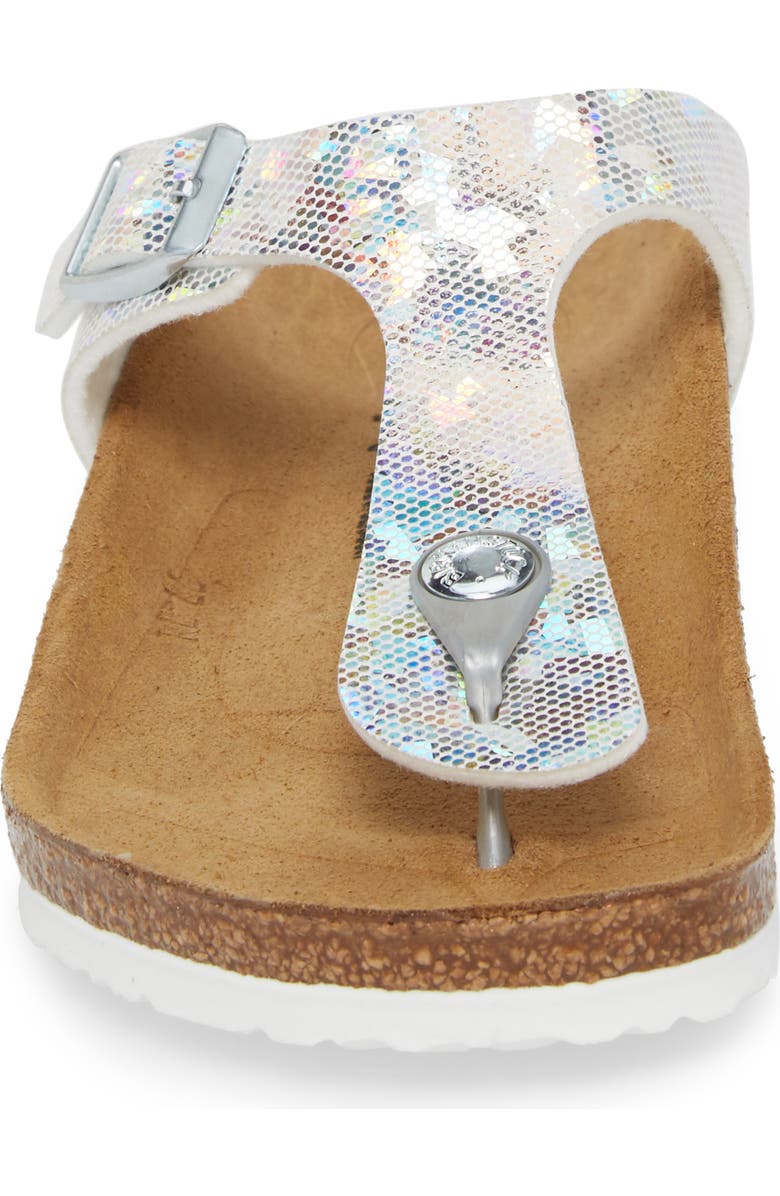 Birkenstock Gizeh Hologram Thong Sandal, Alternate, color,
