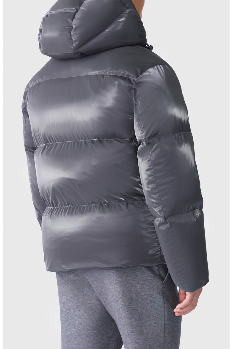 Kent-Glo Down Puffer Jacket, Alternate, color, CARBON