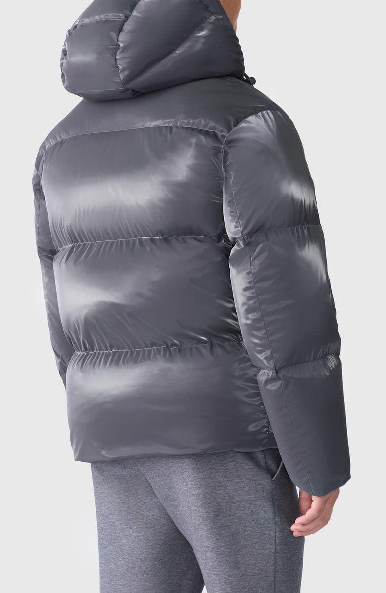 Mackage Kent-Glo Down Puffer Jacket, Alternate, color, Carbon