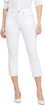 NYDJ Chloe Frayed Hem Crop Jeans