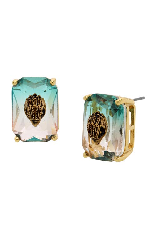 KURT GEIGER KURT GEIGER LONDON OMBRÉ CRYSTAL STUD EARRINGS 