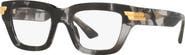 Bottega Veneta 50mm Rectangle optical glasses