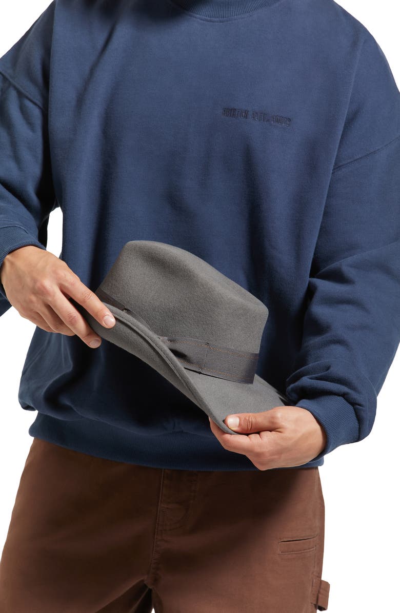 Brixton Swindle Wool Fedora, Alternate, color, 