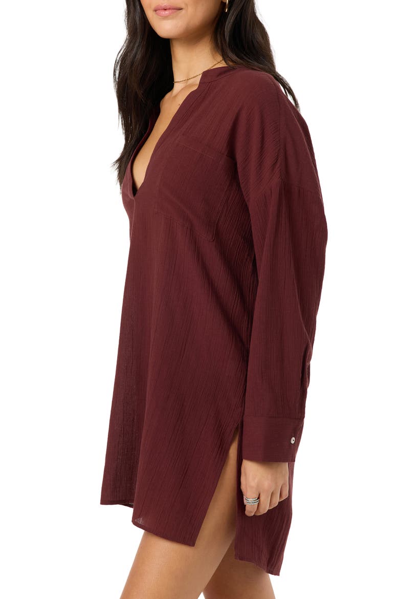 Belizin Cover-Up, Alternate, color, CHOCOLATE