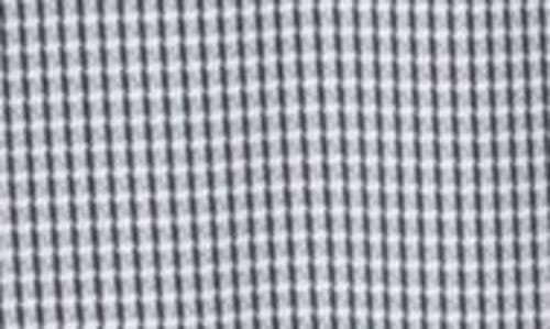 Bugatchi Miles Ooohcotton® Microcheck Short Sleeve Button-up Shirt In Black