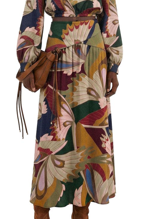 Mystical Paradise Maxi Skirt