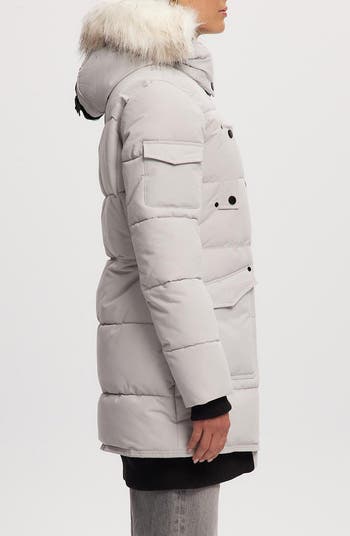 Astrid Heavyweight Faux Fur Trim Jacket
