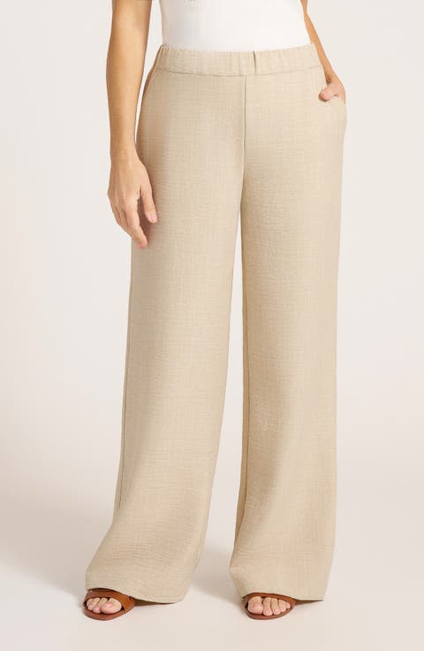 Sadie Wide Leg Pull-On Pants