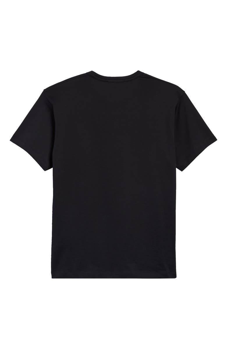 Acne Studios Face Patch Cotton Men's T-Shirt, Alternate, color,