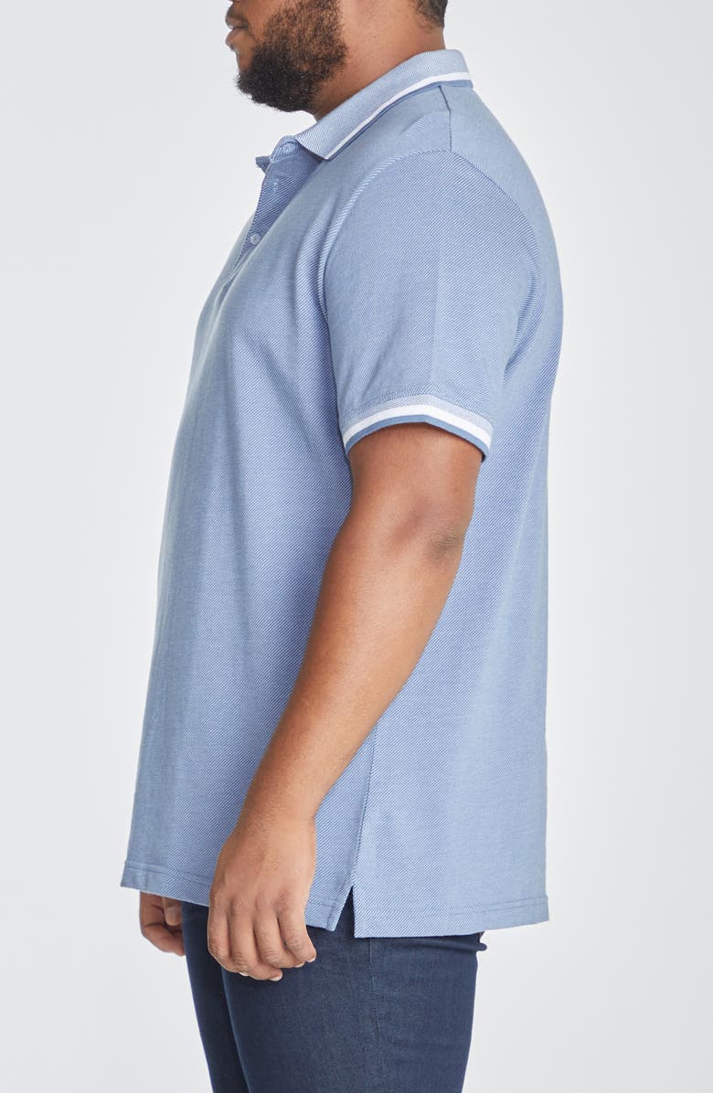 Johnny Bigg Marlow Tipped Short Sleeve Polo, Alternate, color, 