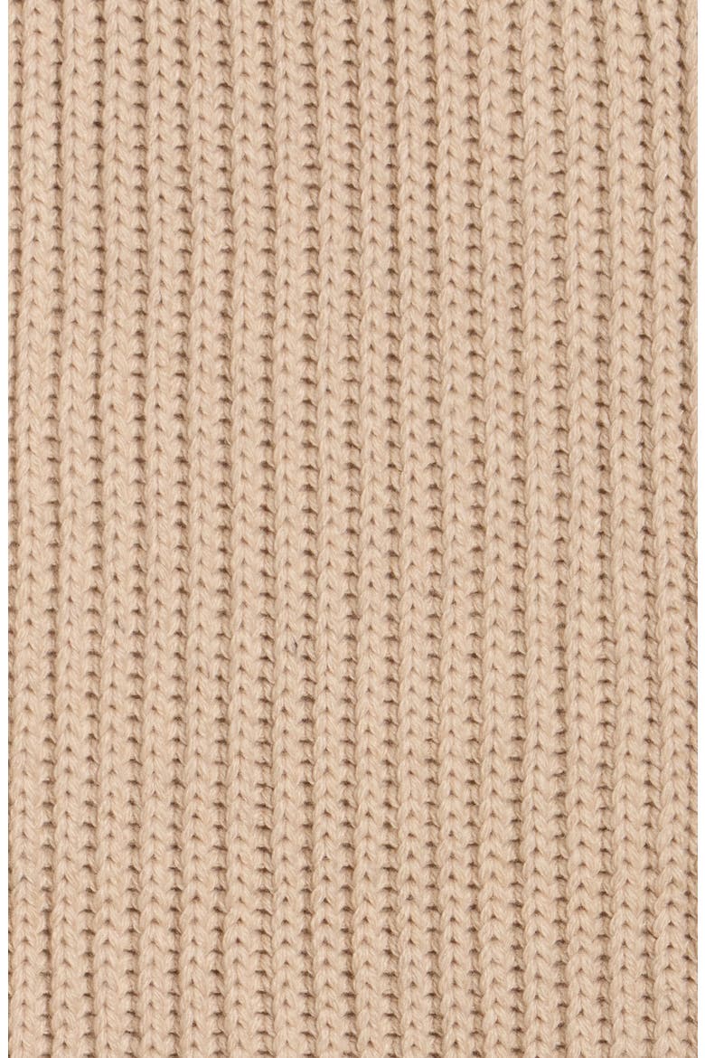 Chunky Knit Scarf, Alternate, color, LIGHT SESAME