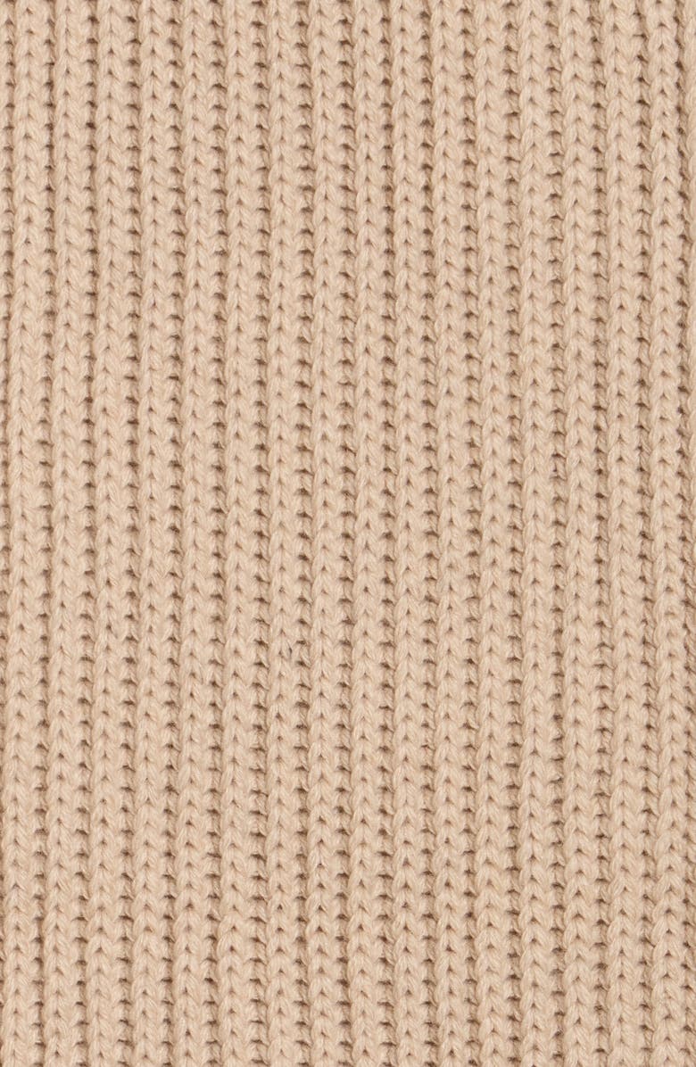 Cole Haan Chunky Knit Scarf, Alternate, color, Light Sesame