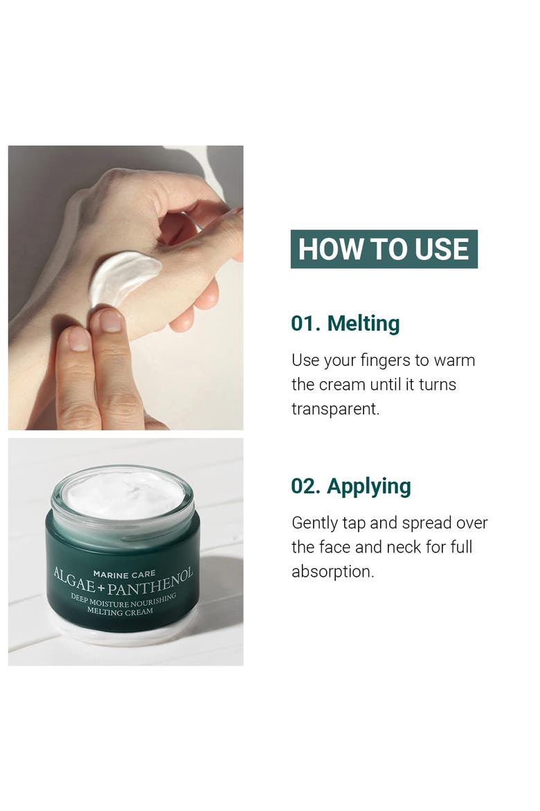 Marine Care Deep Moisture Face Cream Women Anti Aging Care 55ml/1.86fl. oz, Alternate, color, White