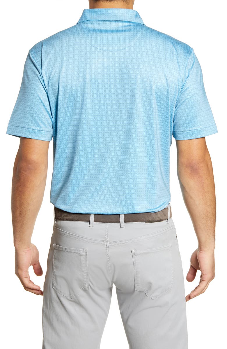Peter Millar Spanish Tile Stretch Jersey Polo, Alternate, color,