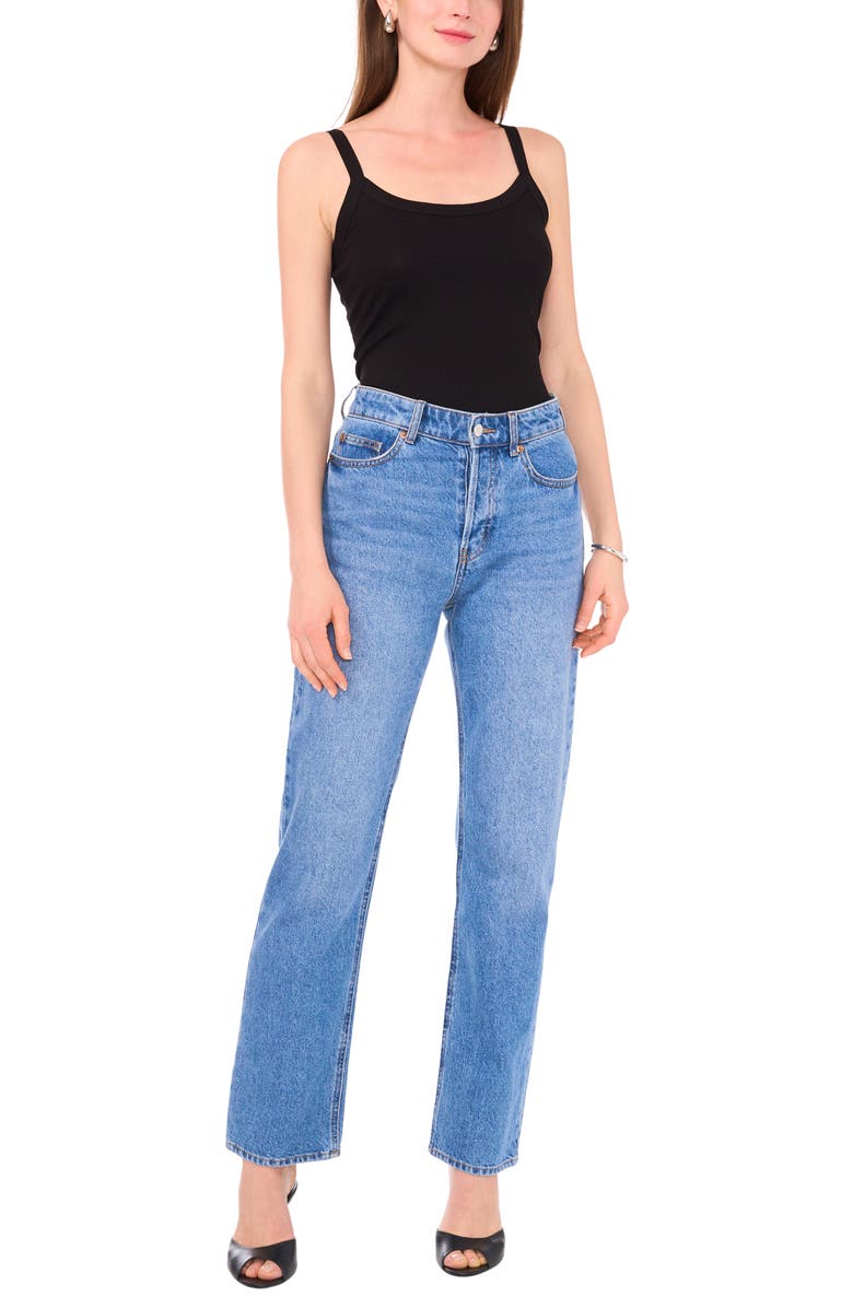 Rib Jersey Scoop Neck Tank