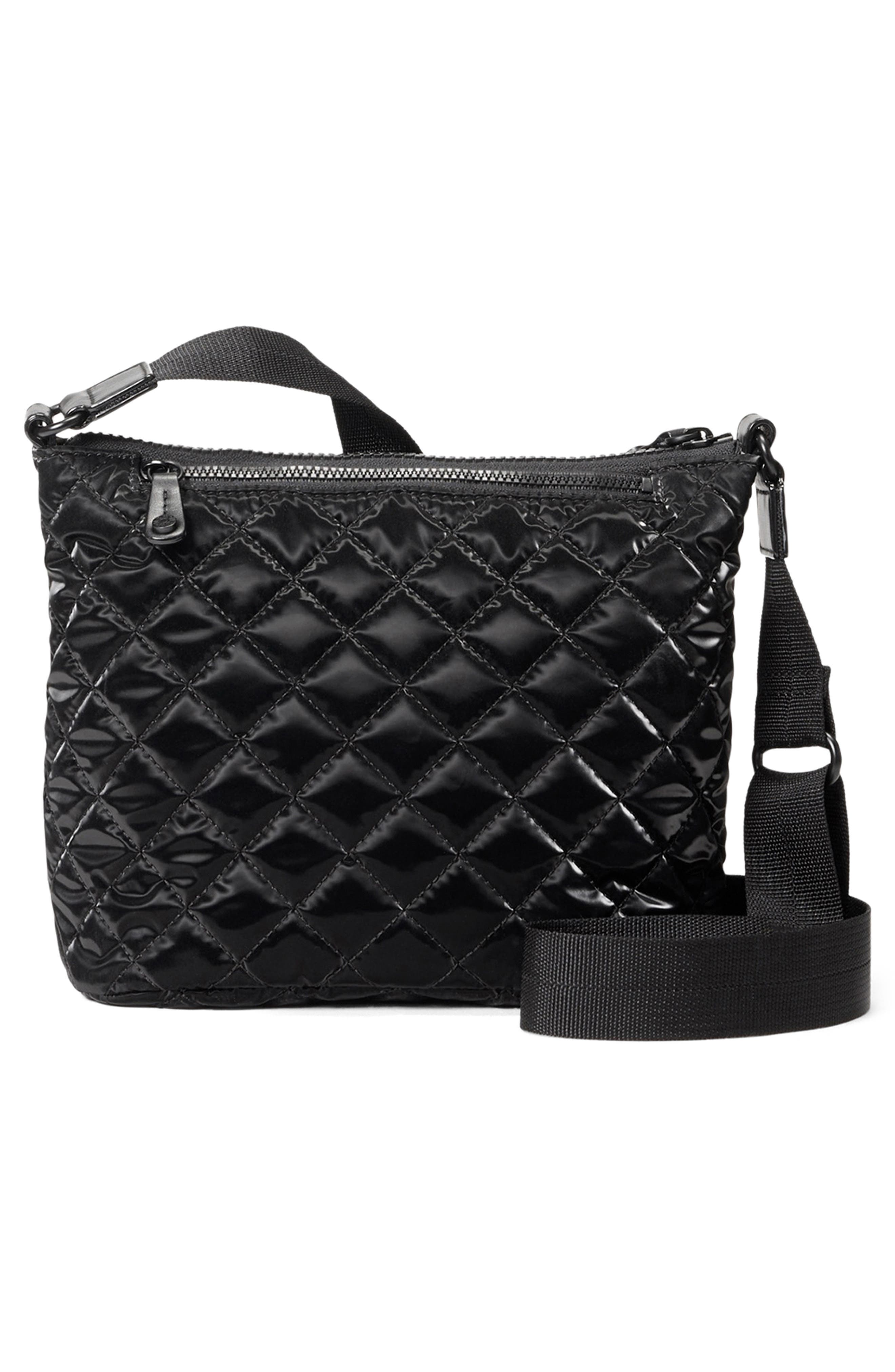 MZ Wallace Metro Scout Deluxe Quilted Nylon Crossbody Bag, Alternate, color, 