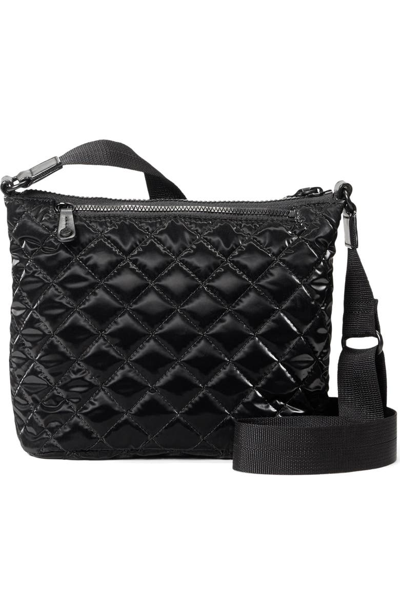 MZ Wallace Metro Scout Deluxe Quilted Nylon Crossbody Bag, Alternate, color,