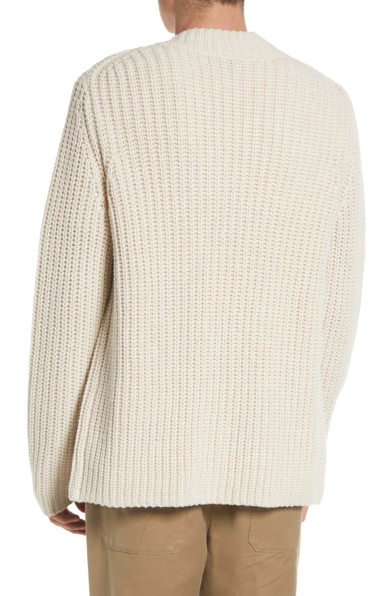 Vince Heirloom Cardigan, Alternate, color, Ecru
