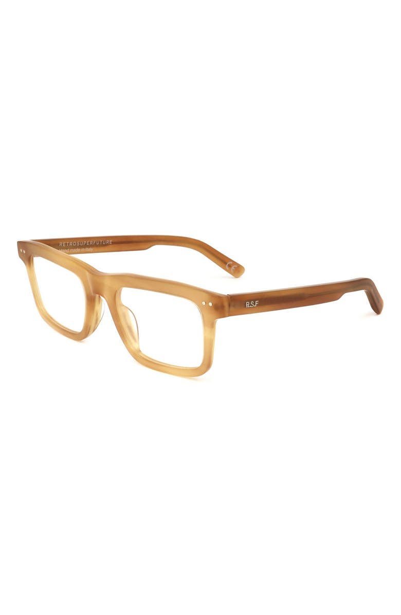 SUPER by RETROSUPERFUTURE<sup>®</sup> 51mm Square Optical Glasses, Alternate, color, Light Brown
