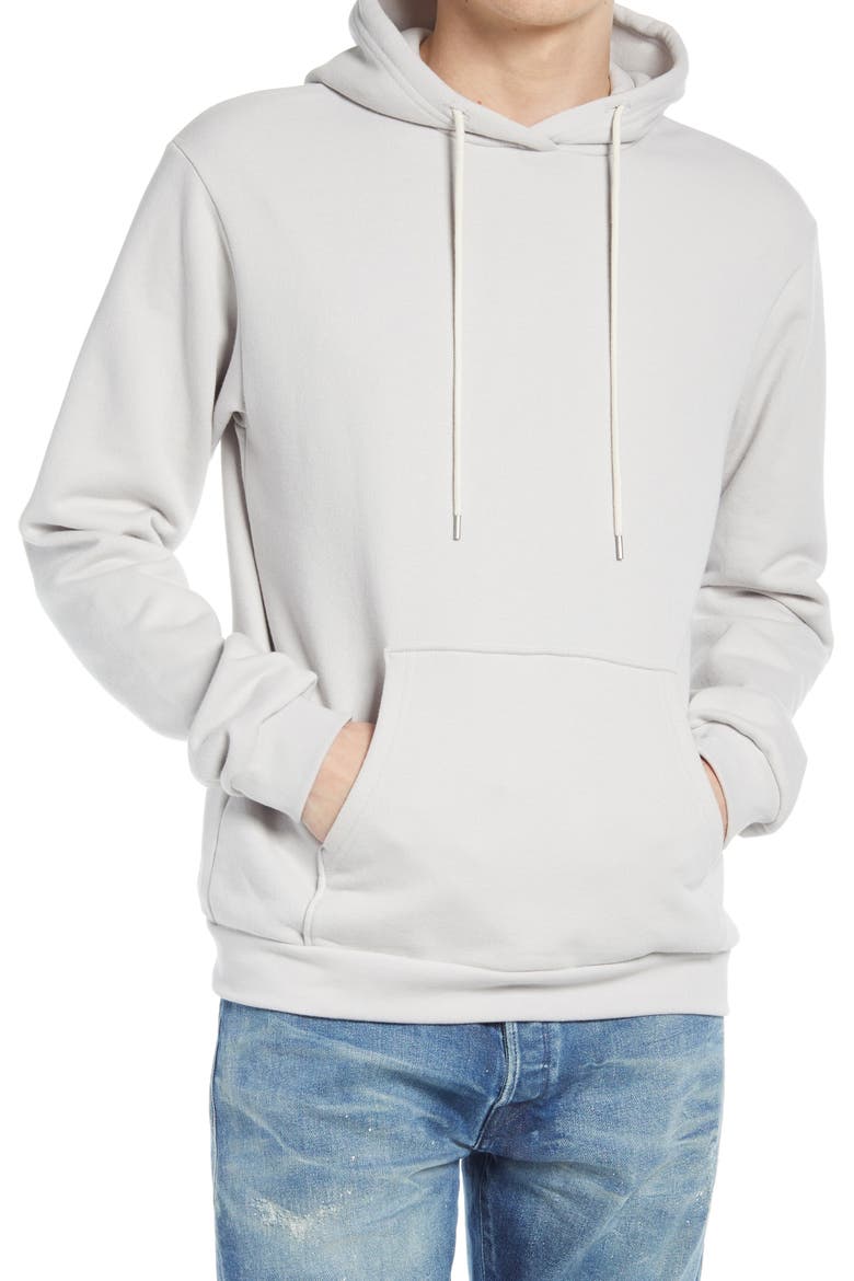 Beach Relaxed Fit Hoodie, Main, color, MOON GREY