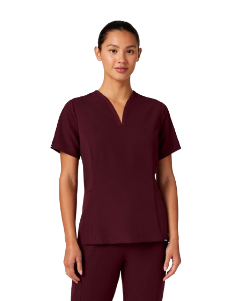 Calix Women's 2-Pocket Tailored V-Neck Scrub Top