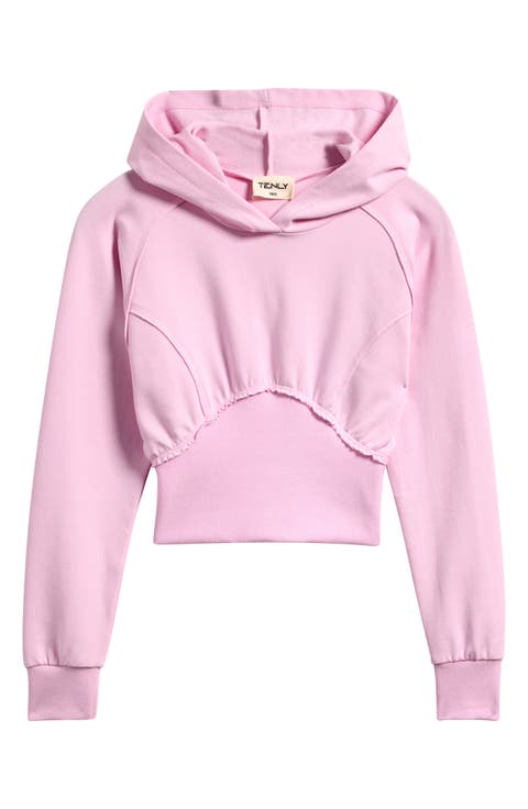 Kids' Dolman Sleeve French Terry Hoodie (Big Kid)