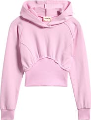 TENLY Kids' Dolman Sleeve French Terry Hoodie
