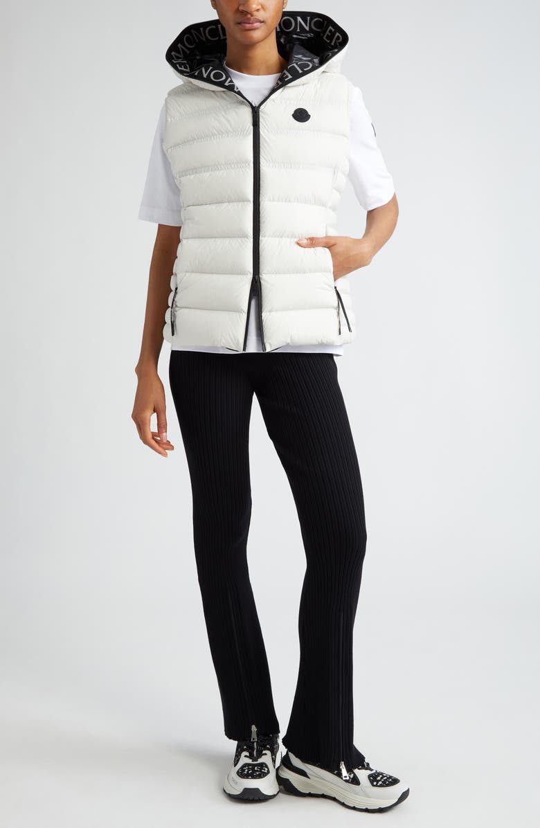 Moncler Aliterse Down Hooded Vest, Alternate, color,