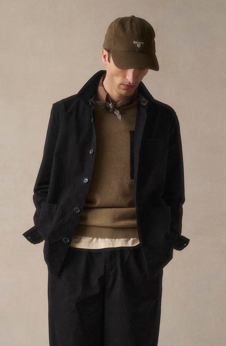 Barbour Tailored Fit Poplin Overshirt, Alternate, color,