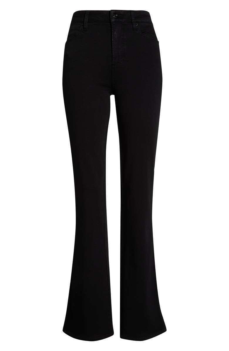 PAIGE Laurel Canyon High Waist Bootcut Jeans, Alternate, color, Black Shadow