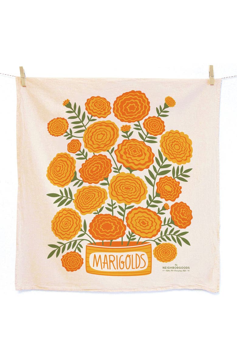 The Neighborgoods HELLO SUNSHINE - Dish Towel Set of 2, Alternate, color, NO COLOR