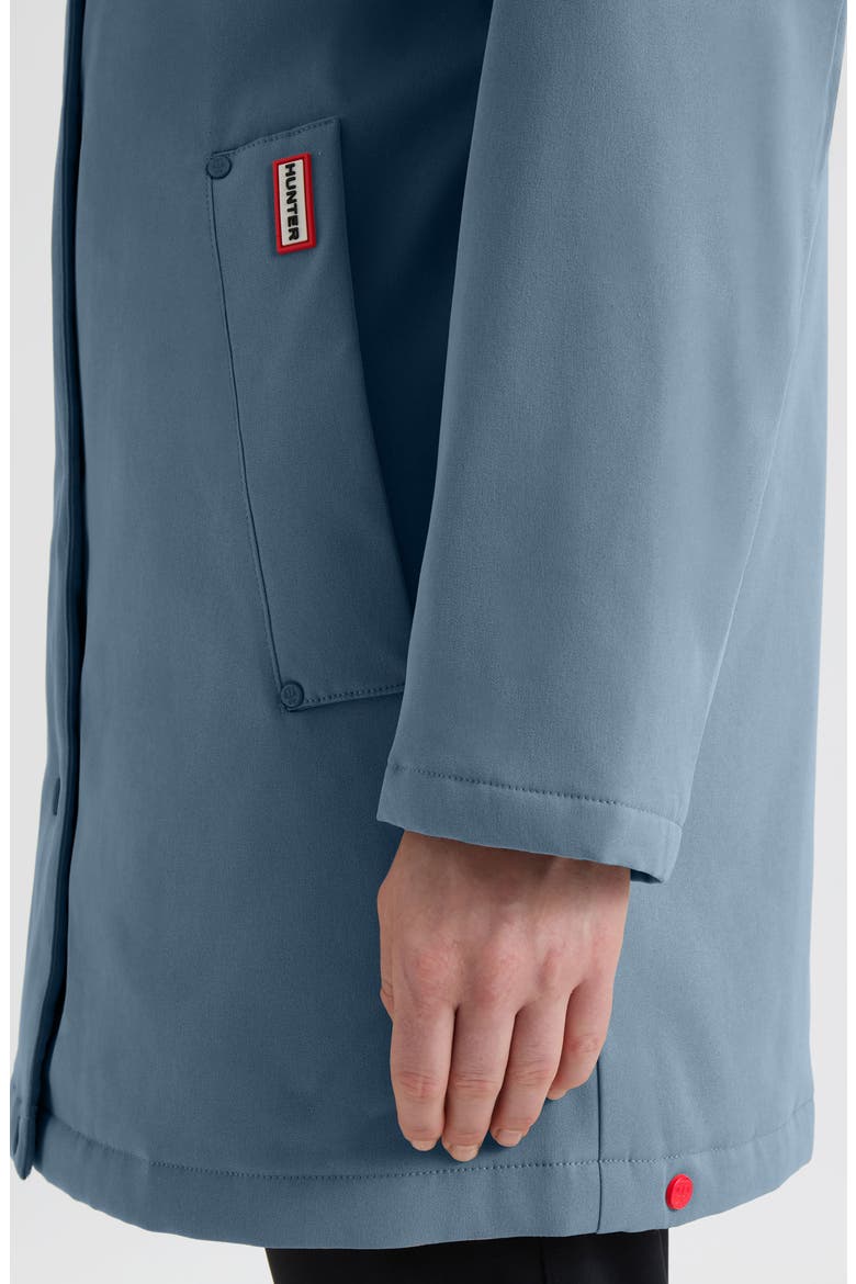 Billie Hooded Raincoat, Alternate, color, WINTER SKY