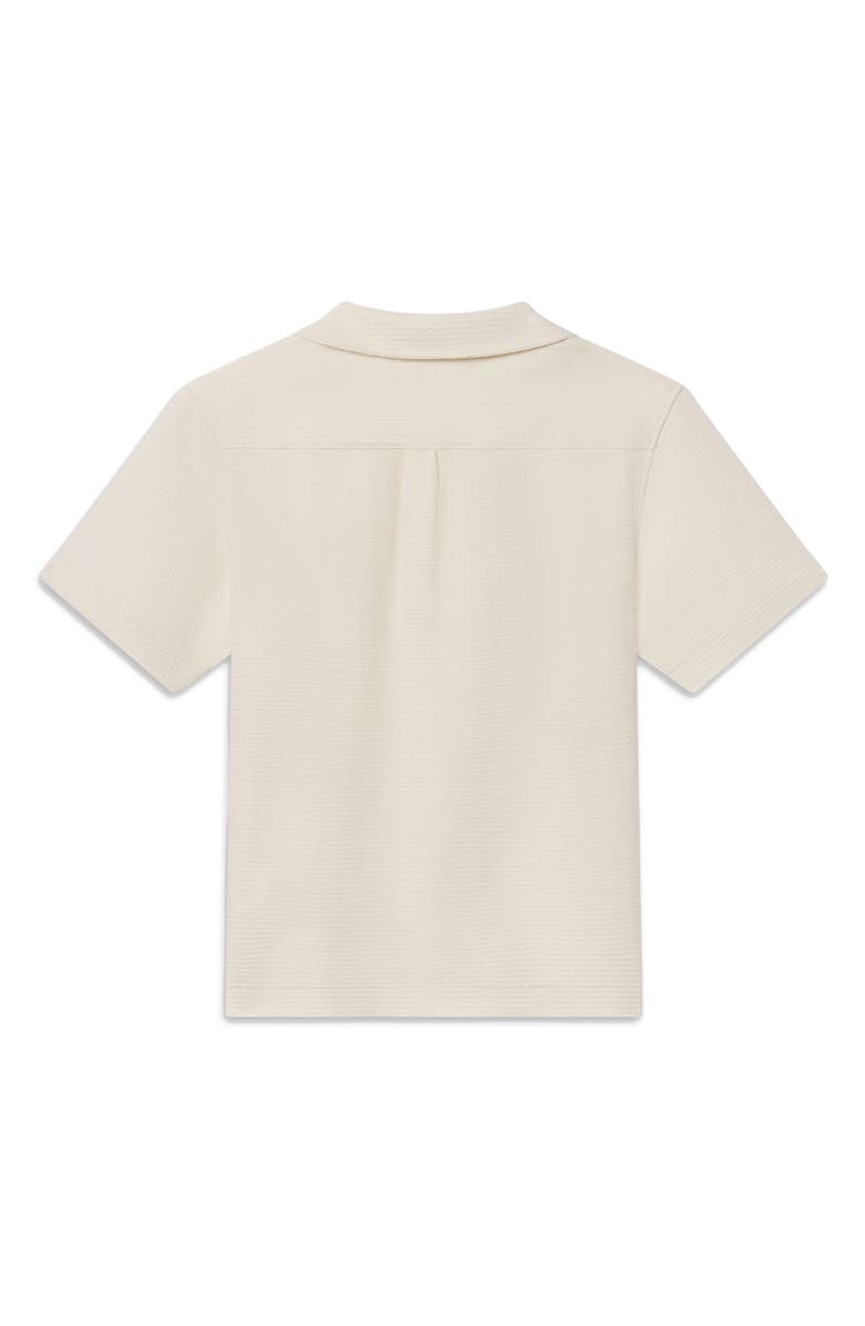 FRAME Jacquard Short Sleeve Button-Up Shirt, Alternate, color, 