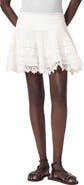 AllSaints Lillith Lace Miniskirt