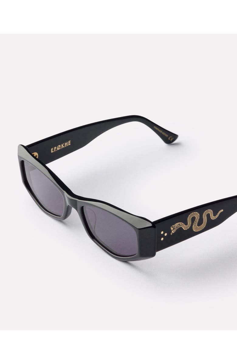 Epokhe Guilty Sunglasses, Alternate, color, Black/ Gold