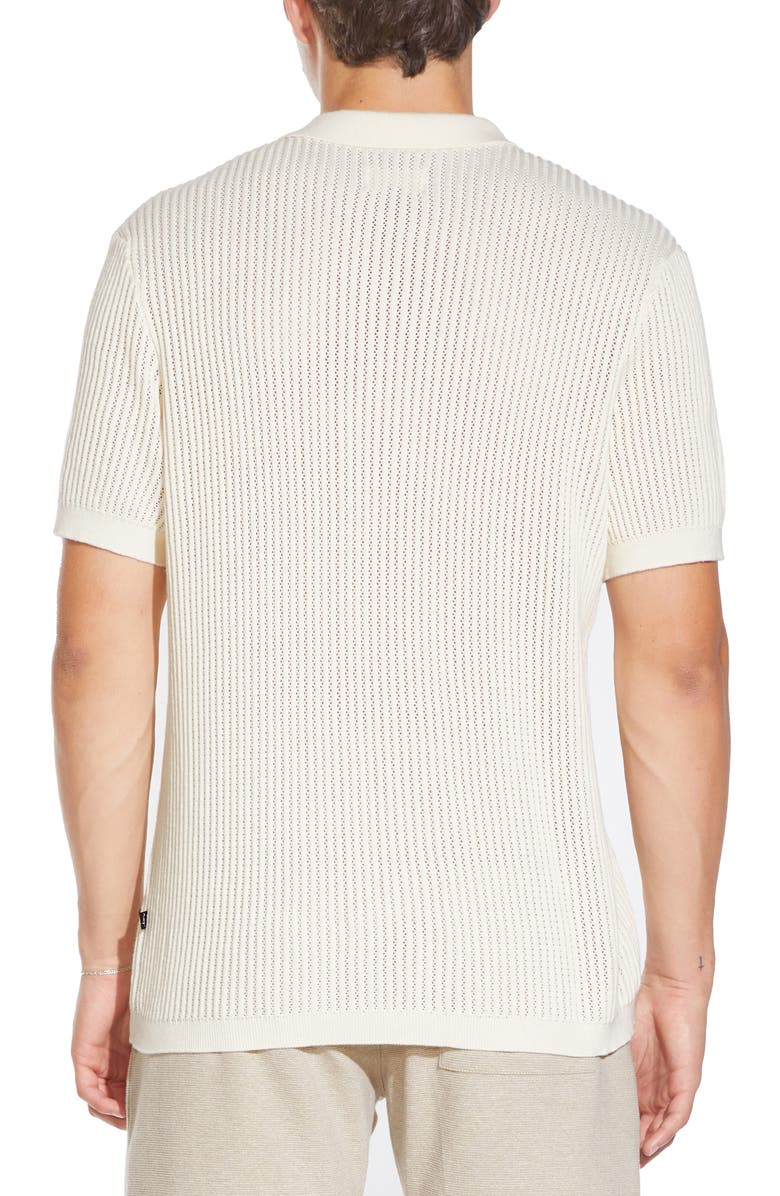 Civil Society Foskor Short Sleeve Cotton Knit Button-Up Shirt, Alternate, color, 