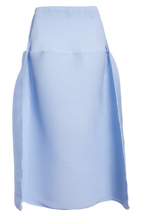 Ripple Plissé Skirt