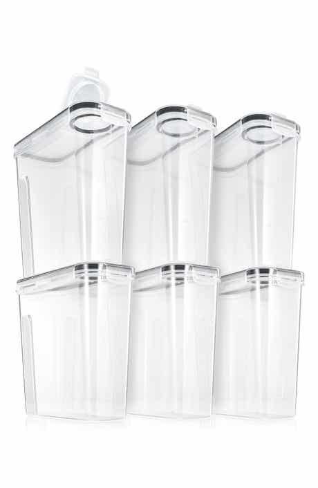 SORBUS 6-Pack Airtight Cereal Storage Containers