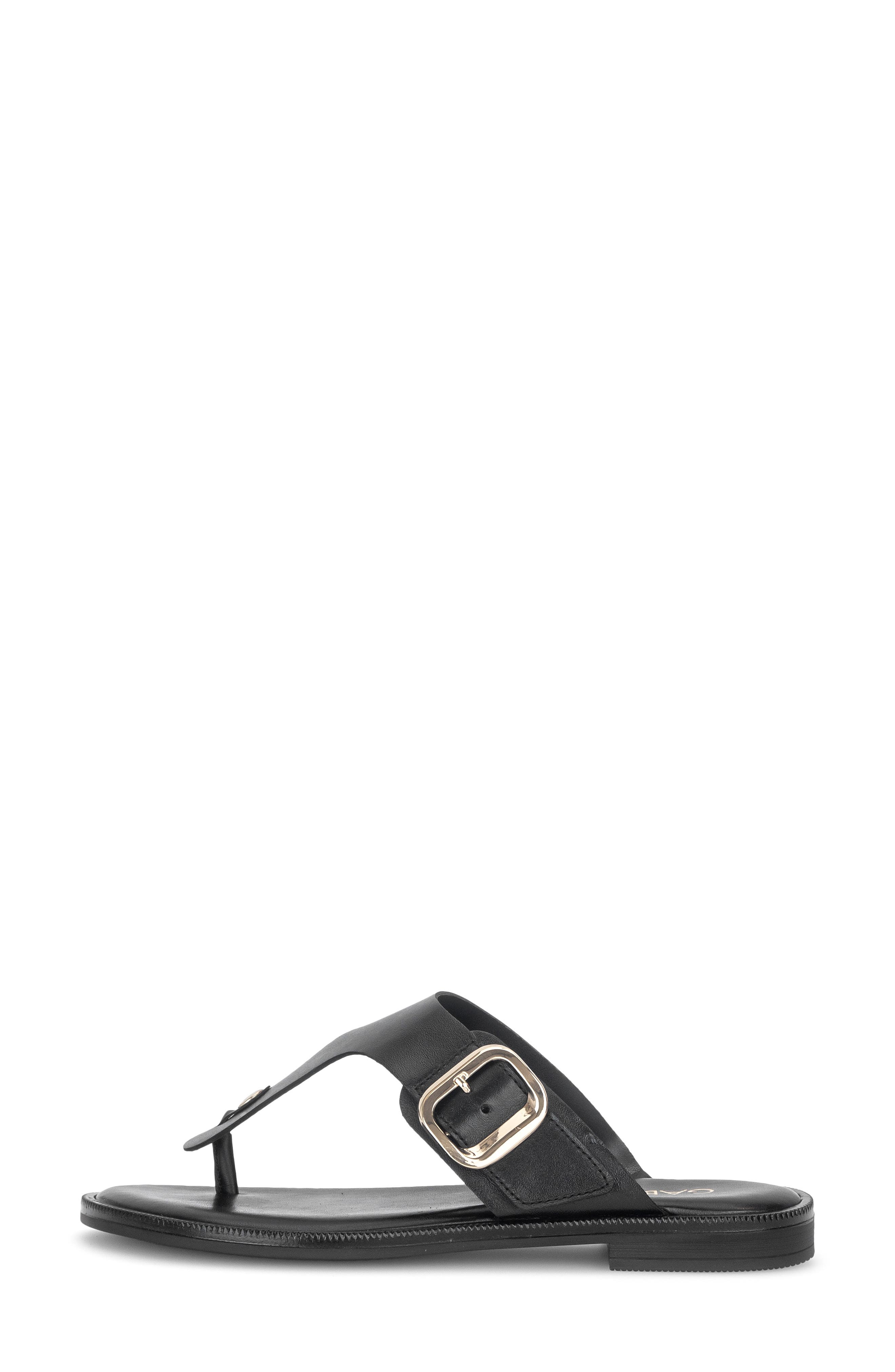 Gabor Studded Flip Flop, Alternate, color, Black