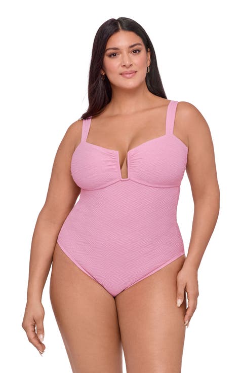 Novelty Sweetheart U-Wire One Piece Swimsuit