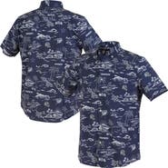 Reyn Spooner Men's Reyn Spooner Navy Dallas Cowboys Kekai Performance Button-Down Shirt