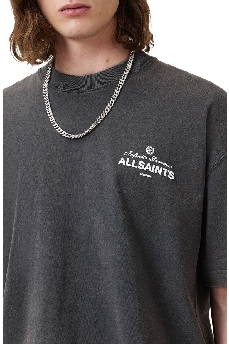 Soleil Graphic T-Shirt, Alternate, color, WASHED BLACK